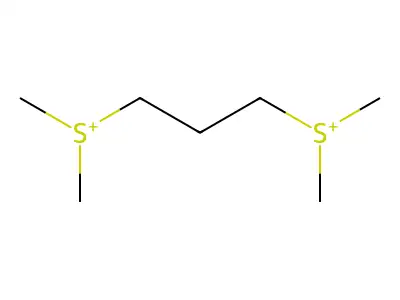 Sulfonium, 1,3-propanediylbis[dimethyl- structure