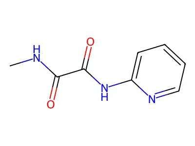 Ethanediamide, N-methyl-N'-2-pyridinyl- structure