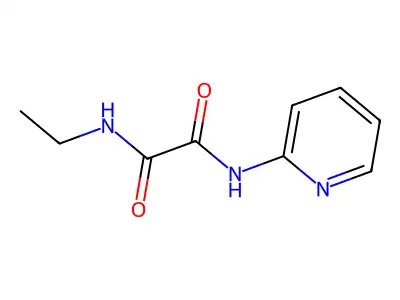 N1-Ethyl-N2-2-pyridinylethanediamide structure