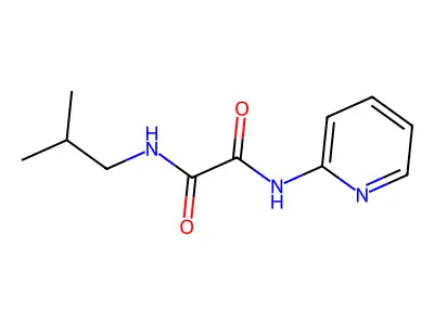 Ethanediamide, N-(2-methylpropyl)-N'-2-pyridinyl- structure
