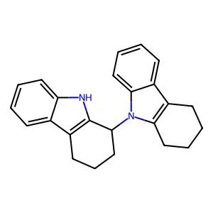 1',2,2',3,3',4,4',9-Octahydro-1H-1,9'-bicarbazole structure