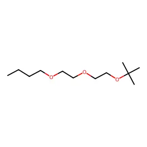 Butane, 1-(2-(2-(1,1-dimethylethoxy)ethoxy)ethoxy)- structure