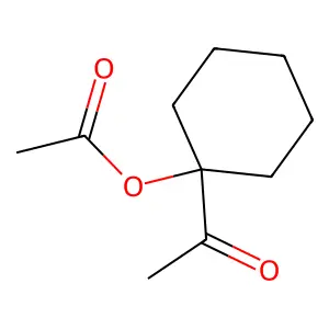 1-乙酰氧基环己基甲基甲酮 structure