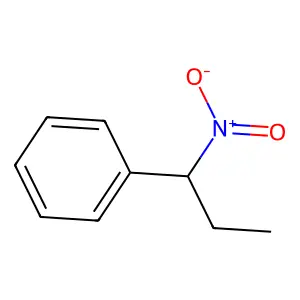 (1-Nitropropyl)benzene structure