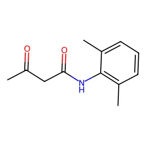 2',6'-Acetoacetoxylidide structure