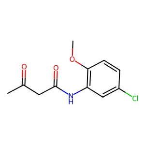 N-(5-氯-2-甲氧基苯基)-3-氧代丁酰胺 structure