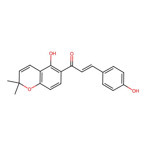 4-Hydroxylonchocarpin structure