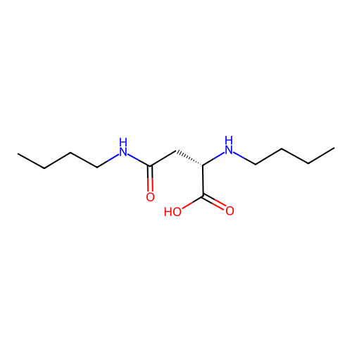 N2,N4-Dibutyl-L-asparagine structure