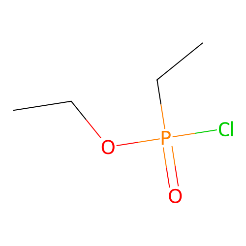 1-[Chloro(ethyl)phosphoryl]oxyethane structure