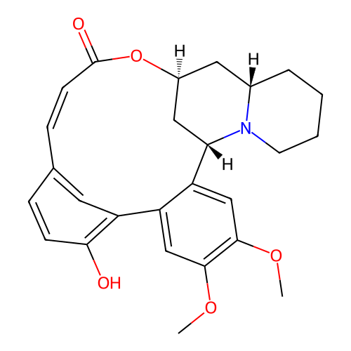 千屈菜碱 structure