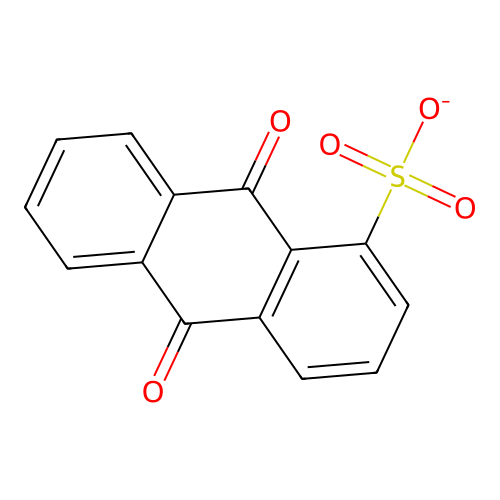 Anthraquinone sulfonate structure