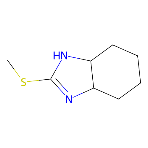 8-Methylthio-7,9-diazabicyclo[4.3.0]non-7-ene structure