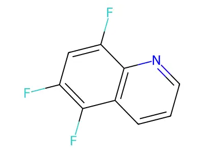 Quinoline, 5,6,8-trifluoro- structure