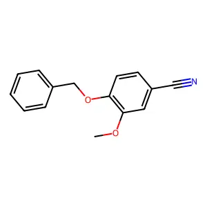 4-Benzyloxy-3-methoxy-benzonitrile structure