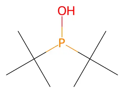 DI-Tert-butylhydroxyphosphine structure