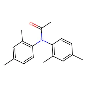 N,N-Bis(2,4-dimethylphenyl)acetamide structure