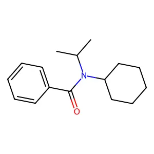 N-Cyclohexyl-N-isopropylbenzamide structure