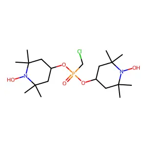 4,2,6,6-TETRAMETHYL-1-PIPERIDINYLOXY] structure
