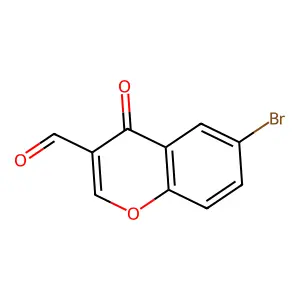 6-Bromo-3-formylchromone structure