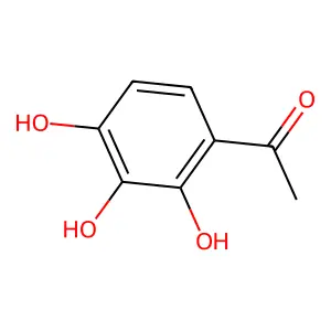 没食子苯乙酮 structure