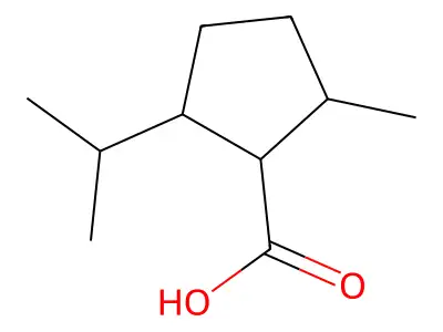 Puleganic acid structure