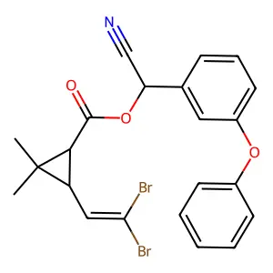 溴氰菊酯 structure