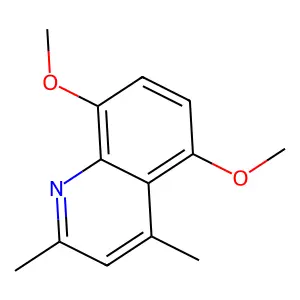 5,8-Dimethoxy-2,4-dimethylquinoline structure
