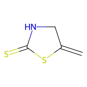 5-Methylene-1,3-thiazolidine-2-thione structure