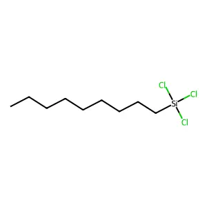 Nonyltrichlorosilane structure