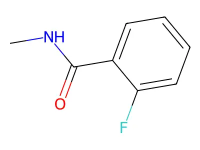 2-fluoro-N-methylbenzamide structure