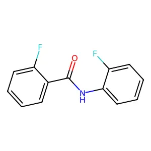 2-fluoro-N-(2-fluorophenyl)benzamide structure