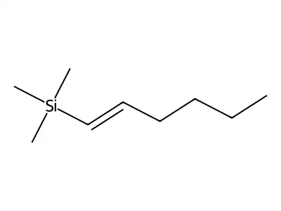 Silane, (1Z)-1-hexenyltrimethyl- structure