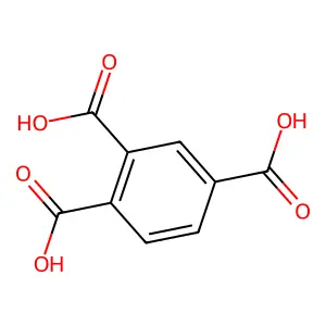 偏苯三甲酸 structure