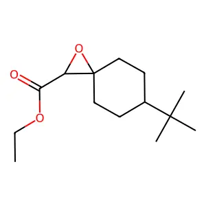 Ethyl 6-tert-butyl-1-oxaspiro[2.5]octane-2-carboxylate structure