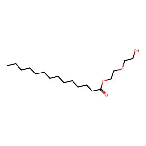 2-(2-Hydroxyethoxy)ethyl myristate structure