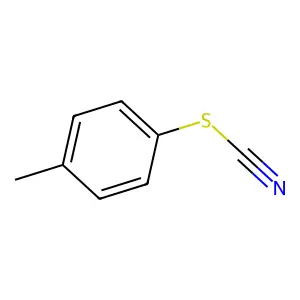 p-Toluenesulphenyl cyanide structure