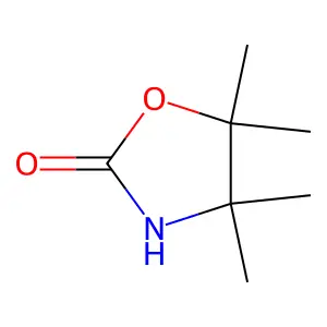 4,4,5,5-Tetramethyl-1,3-oxazolidin-2-one structure