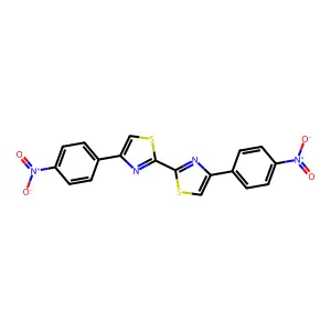 4-(4-Nitrophenyl)-2-[4-(4-nitrophenyl)-1,3-thiazol-2-yl]-1,3-thiazole structure