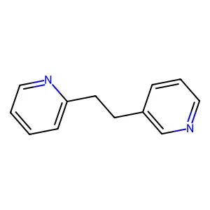 2-(2-(3-Pyridinyl)ethyl)pyridine structure