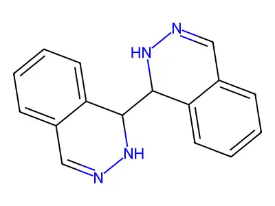 1,1'-Biphthalazine, 1,1',2,2'-tetrahydro- structure