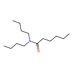 N,N-二丁基己酰胺 structure