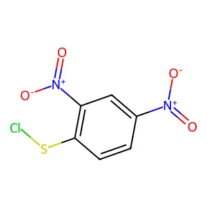 2,4-Dinitrobenzenesulfenyl chloride structure