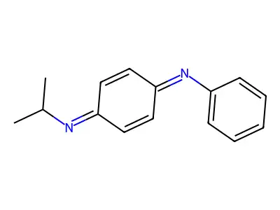 N-{4-[(propan-2-yl)imino]cyclohexa-2,5-dien-1-ylidene}aniline structure