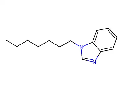 1-Heptyl-1H-benzo[d]imidazole structure