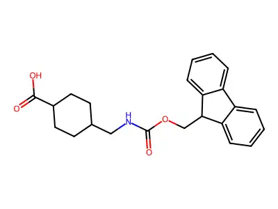 Fmoc-4-Amc-OH structure