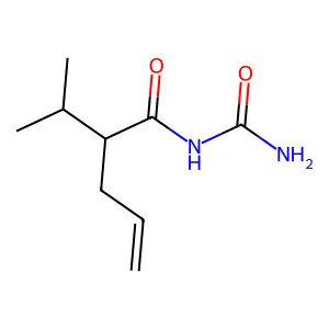 丙戊酰脲 structure