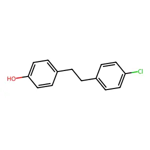 4-[2-(4-Chlorophenyl)ethyl]phenol structure