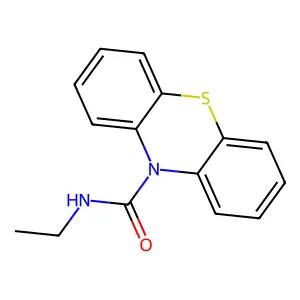 N-ethyl-10H-phenothiazine-10-carboxamide structure