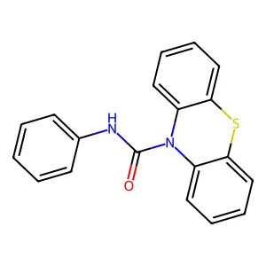 N-phenyl-10H-phenothiazine-10-carboxamide structure