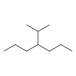 Heptane, 4-(1-methylethyl)- structure
